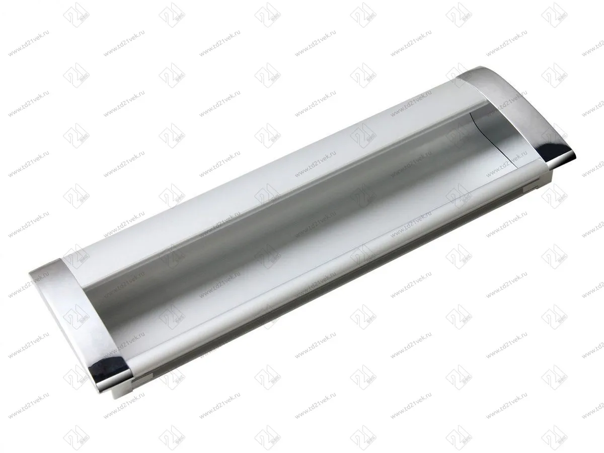 RS056CP/SC.2/128 Ручка-скоба (врезная) 128 мм хром/сатин.хром <25> 1