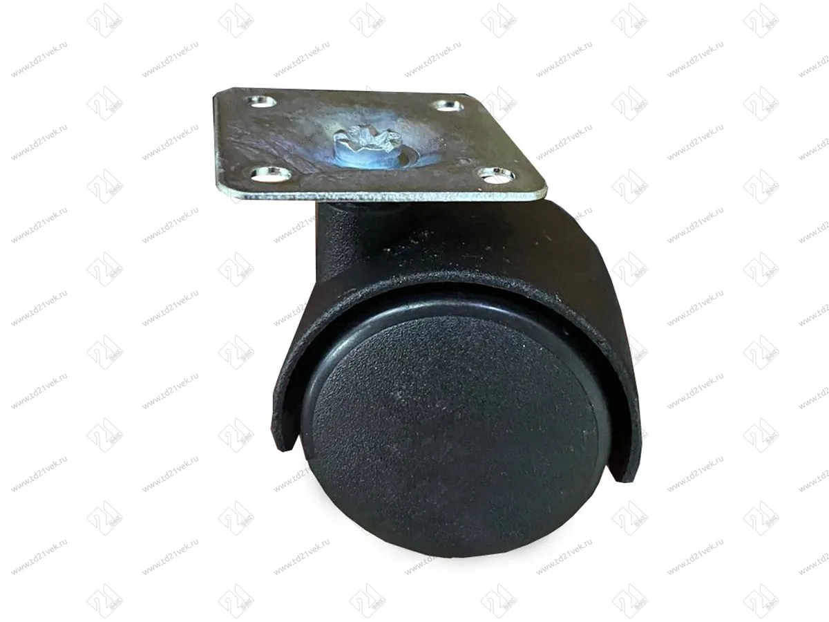Опора колёсная на площадке d=40мм <200> 1