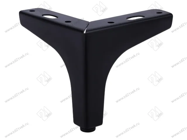 Опора декоративная H100мм, черный матовый, NO301-100 1