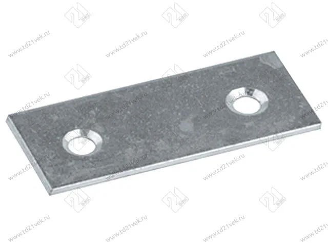 Полоса крепежная 48х20, 2 отверстия (50/100) <1500> 1