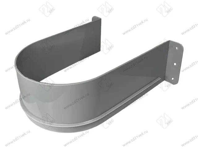 105-91-01-303 Ограничитель Mesan для сифона U-образный 160 мм, пластик серый 1