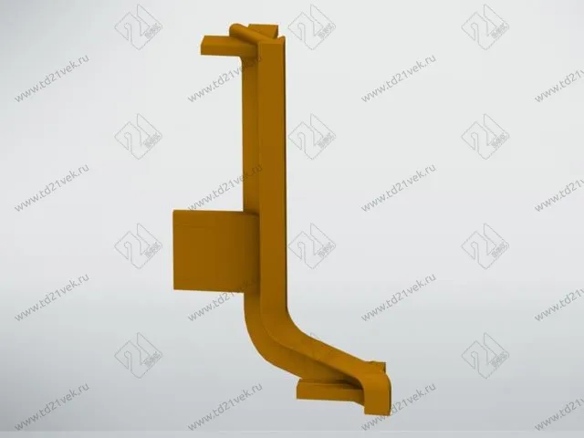 Г-образный уголок наружный  №17 мат.золото <10> 1