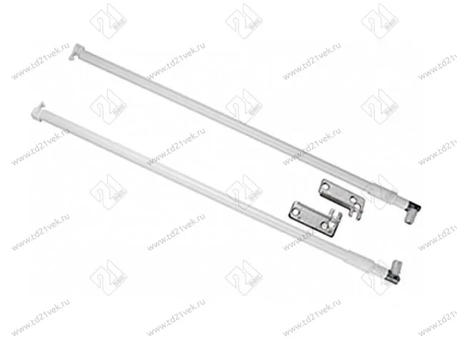 MB00081W/400 Рейлинг продольный для МВ 400 мм, белый <50> 1