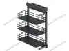 S-2244-A Бутылочница Tandem3 Starax 3-х.ярусная шир.300 (255х470х635 мм), левая, антрацит превью 1