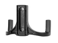 Мебельный крючок KERRON матовый черный KR 0330 BL