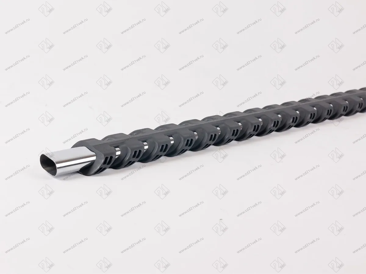 Накладка для овальной штанги  L1200мм, темно-серый 5