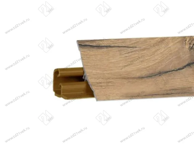 Плинтус RUS LB 231(78) Дуб Корсика светлый 3,0 м (№ 6090) <1/15> 1