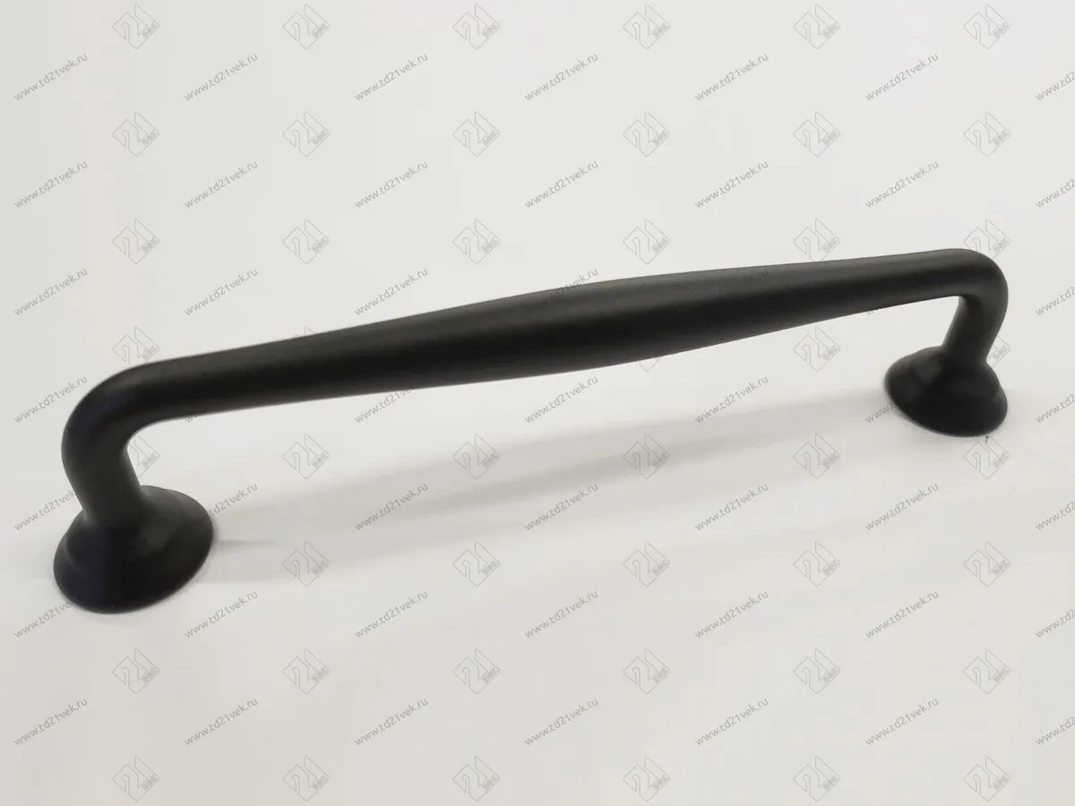 Скоба "Оскар" 5616-12/160 (мат.черный) <25/300> 1