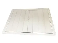 S-11245-T Поддон пластиковый Starax 35 см, 497x23x12 мм, прозрачный