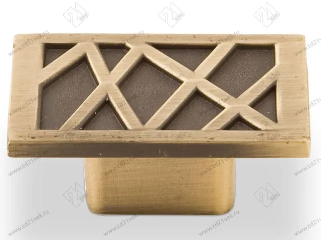 RK-18 AB Ручка-кнопка, античная бронза <100/500> 1