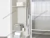 S-6611-W  Встроенная гладильная доска, Starax, (150х340х1480 мм), белая превью 3