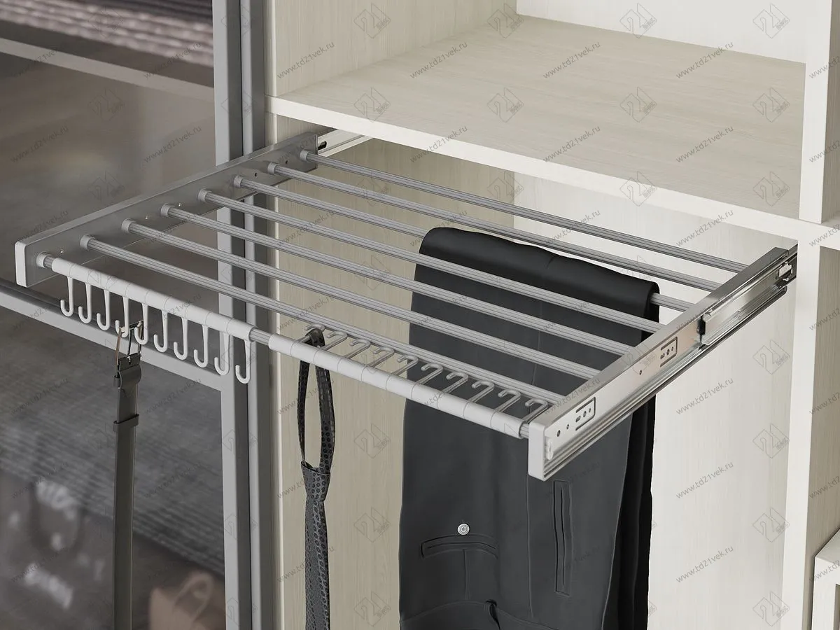 S-6301-G Брючница в базу 400 мм, Starax, (355-375х510х100 мм) 1