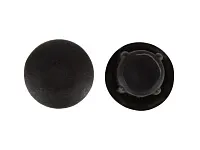 Заглушка для технологических отверстий, D5 мм, черная матовая (1упак = 1000шт)