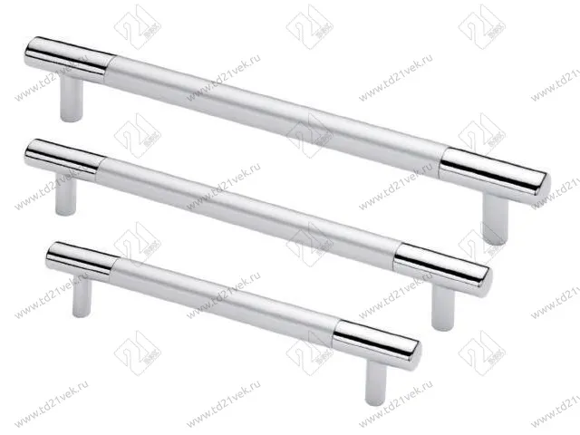 Ручка-рейлинг Оскар 14.109/384 d=12 (алюмин)<50> 1