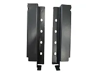 Крепление задней стенки Dragon Pro, H178 мм, темно-серый, комплект- 2 шт.