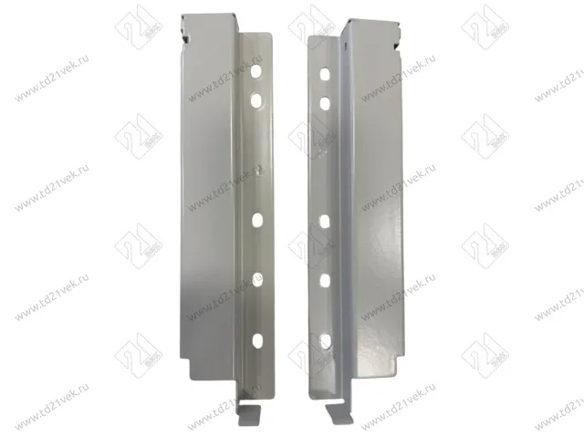 Крепление задней стенки Dragon Pro, H209 мм, белый, комплект- 2 шт. 1