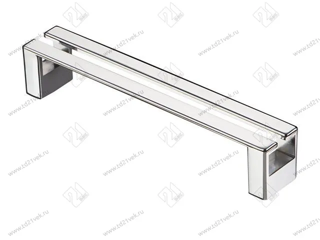 S-2350-128 Ручка-скоба, 128 мм, хром <40> 1