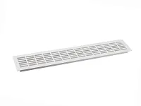 Решетка вентиляционная KK-W80800-D1, 480x80мм, белая  <25/100>