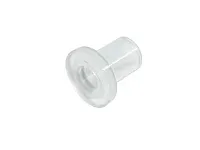 Втулка пластиковая для стекла толщиной 6-8 мм, прозрачная