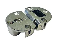 Петля врезная для откидных фасадов 56х38мм / секретерная, никель