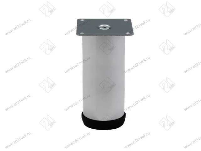 N0030-150 Опора мебельная регулируемая малая 50х150 мм, хром <50> 1
