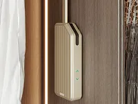 Пантограф для шкафа электрический RALPHIE, 764-964x140x881 мм, серый, с сервоприводом