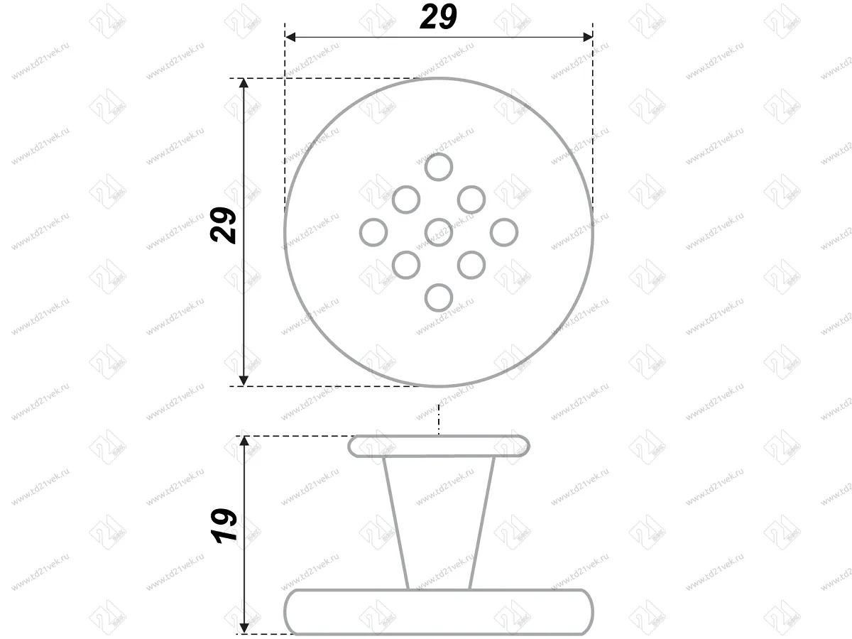 RC011SN.4 Ручка C1150 cатиновый никель <50/500> 2
