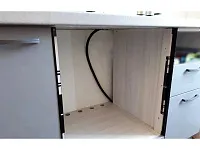 Термоизоляционная планка для духового шкафа универсальная, 16 мм, комплект 2 шт., RAL9005, черный глянец