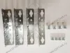 102-08-25-403 Стяжка Mesan кроватная L128*25мм толщина 1,2 мм, цинк (комплект- 4шт.) <50> превью 2