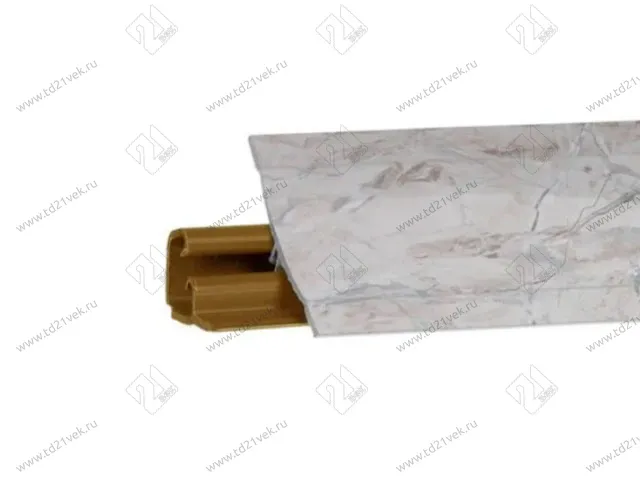 Плинтус RUS LB 231(68) Мрамор Саламанка 3,0 м (№ 6085) <1/15> 1