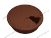 Заглушка кабель-канала, круглая, А080/4051 d=60 мм, коричневая <50/500> превью 1