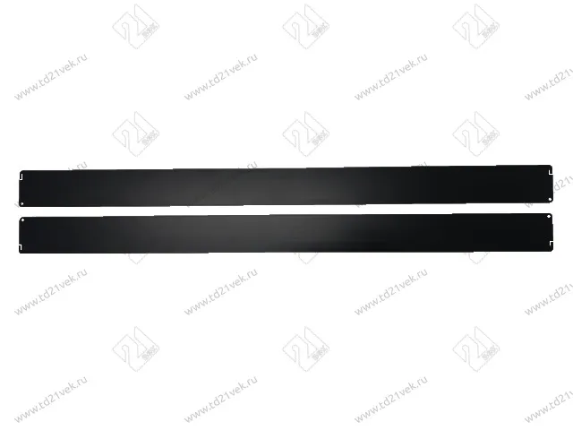 Термоизоляционная планка плоская, черная, для отдельно стоящей плиты, комплект- 2 шт. 1