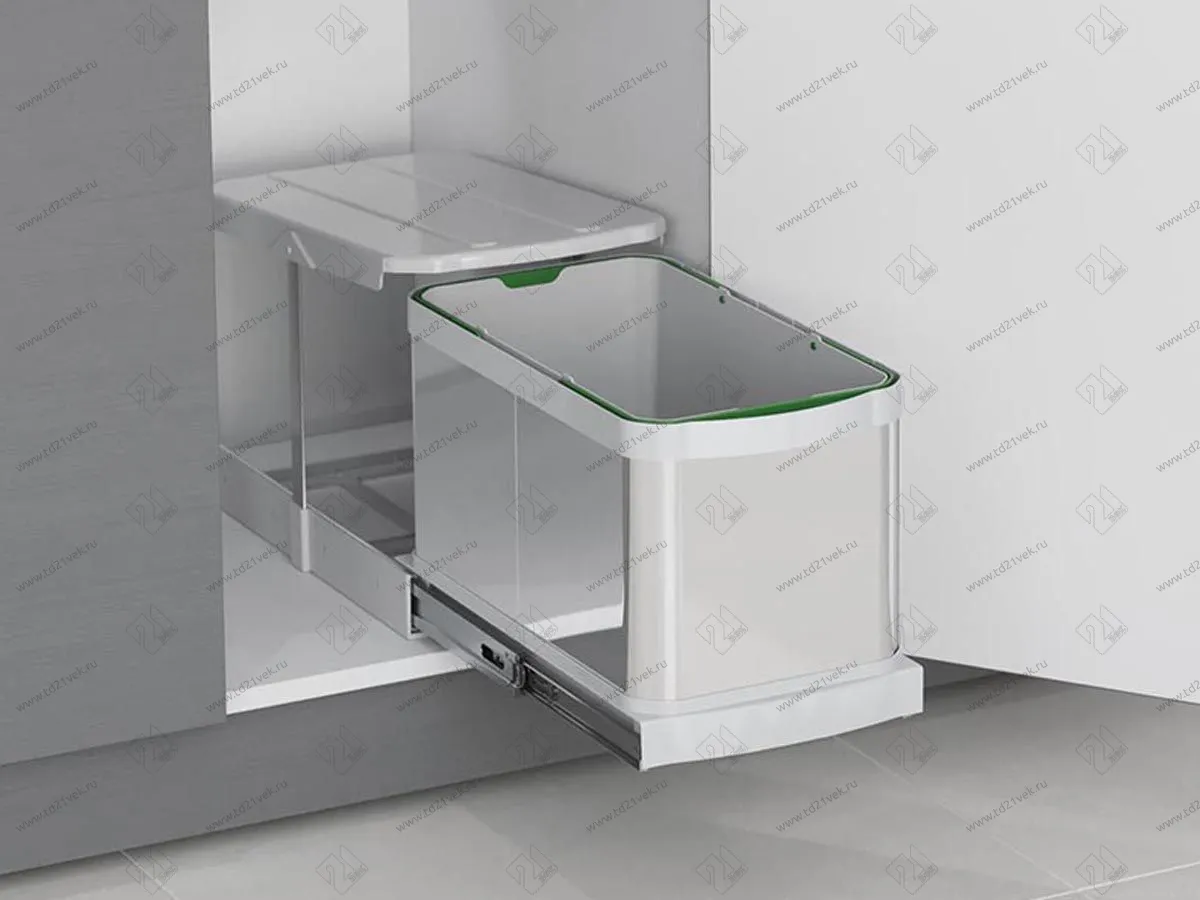 S-2574-G Мусорное ведро в базу 400 мм, Starax Large Busket, (260x440x300 мм) 1