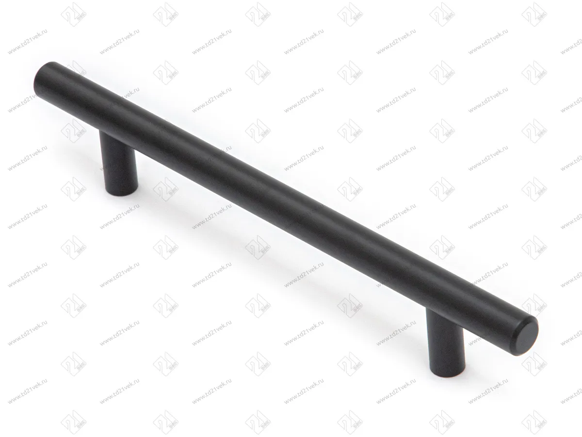 RR.0012.160.BL Ручка-рейлинг D=12мм, 160 мм, матовый черный <20/100> 1