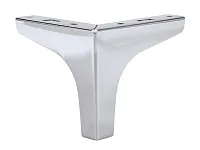 Опора декоративная H100мм, хром, NO301-100