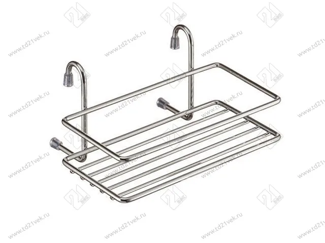 MX-061 Полка одинарная мини (200х155х100) хром <24> 1