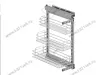 S-2207-C Бутылочница 300, Starax, 3-х ярусная, направляющие Blum Tandem, (255-205-155х470х635 мм), левая превью 3