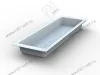 105-83-04-302 Лоток для столовых приборов Mesan TrayBond, 1 отдел, (Ш157хГ480-444хВ45) белый <5/80> превью 1