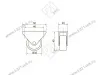 Опора колесная 102 нагрузка - 20 кг d=32, h=40 <200/1000> превью 2
