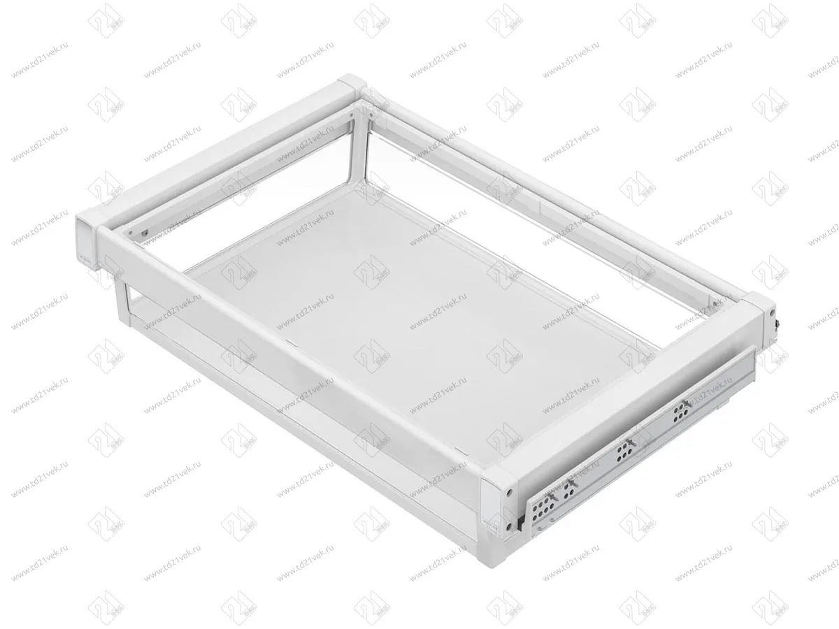 S-6703-W Корзина для белья в базу 800 мм, Starax, (760-790х475х150 мм), белая 2