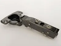 10102412 MASTER BLACK Петля 0 мм (CLIP) с довод. (черный) <125/200>