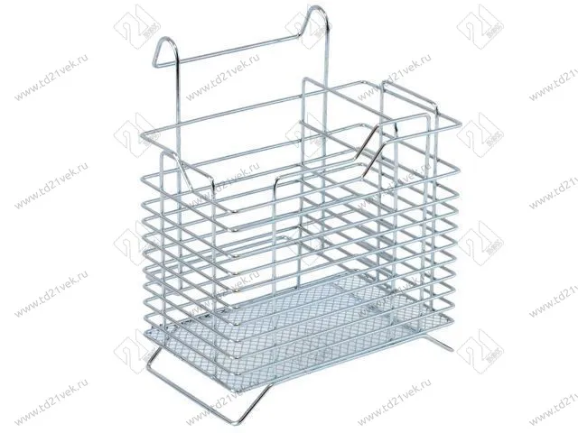 MX-430  Подставка для столовых приборов настольная/навесная (151x129х180) хром <30> 1