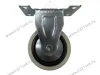 Опора колесная 355, нагрузка 45 кг, d75 мм, h105 мм, резина, серый превью 1