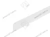 Планка БЕЛАЯ торцевая алюм. (универсал.) 38 мм 1519У  <20/200> превью 1
