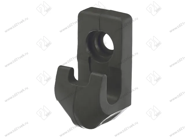 Клипса сетчатых полок, черный <1/500> 1