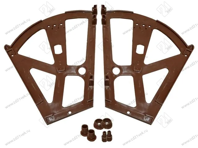 Механизм для обувниц двойной, коричневый 1