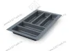 105-83-07-309 Лоток для столовых приборов Mesan TrayBond, 5 отделов,(Ш292-248хГ480-444хВ45) антрацит <5/20> превью 1