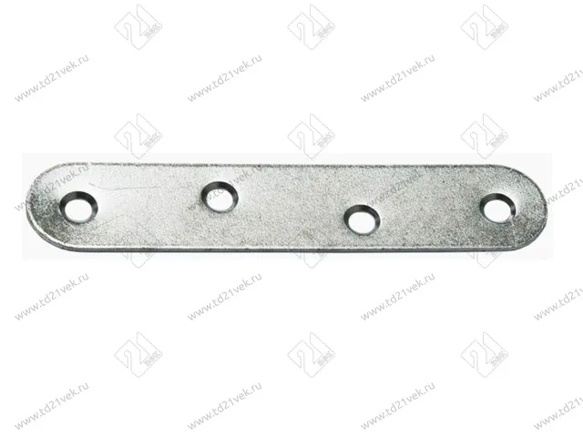 Пластина крепёжная ПК-100, цинк (50/100) <300> 1