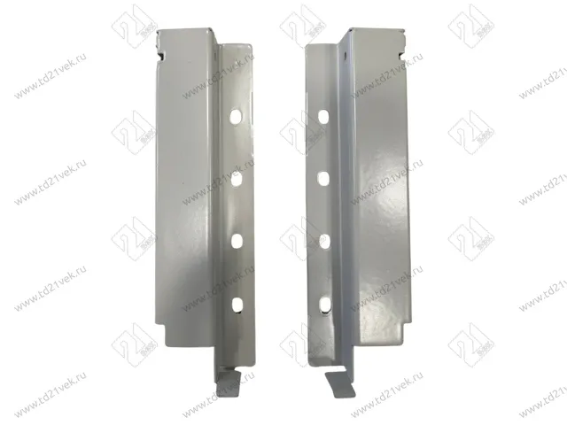 Крепление задней стенки Dragon Pro, H178 мм, белый, комплект- 2 шт. 1