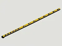МК-02 Меб.кондуктор торцевой, шаг 25/50, L582, dвтулки 7мм (для 16мм) <1>